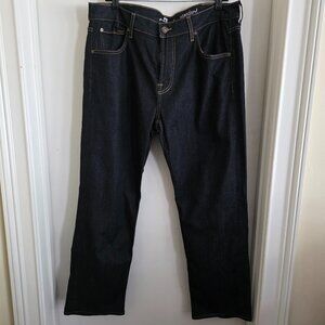 7 For All Mankind Men’s Dark Wash Standard Straight Leg Jeans Size 38